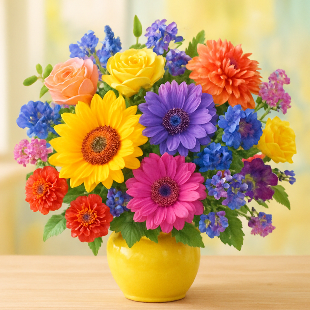 A beautiful flower arrangement